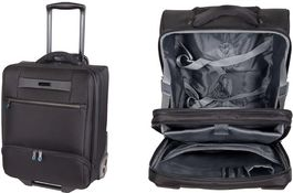 LIGHTPAK Laptop-Trolley LANDO Kunstfaser schwarz (46146)