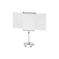 MAUL 6372882 Flipchart Freistehend 660 x 970 mm Kunststoff - Stahl Grau - Weiß (63728-82)