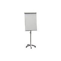 FRANKEN Flipchart X-tra! Line Mobil, höhenverstellbar bis zu einer Gesamthöhe von 2.000 mm, mit Blockhalter (EL-FC31)