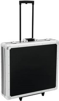 Roadinger CD-Case, schwarz, 200 CDs, mit Trolley (30122092)