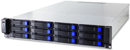 Fantec SRC-2612X07 2HE 680MM SRC-2612X07, 12x 8.89 cm (3.5&quot ) , 3x SFF-8087, 5x 4-pin Molex, USB 2.0, 2HE,19&quot , 430x680x88 mm (2163)