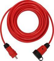 Brennenstuhl 9161250210 Strom Verlängerungskabel 16 A Schwarz Rot H07BQ-F 3G 1.5 - Kabel - Verlängerungskabel (9161250210)