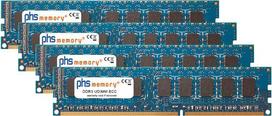 PHS-memory 32GB (4x8GB) Kit RAM Speicher für Supermicro A+ Server 4042G-TRF DDR3 UDIMM ECC 1600MHz PC3-12800E (SP259813)