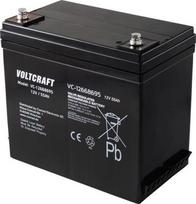 Voltcraft VC-12668695 VC-16623025 Bleiakku 12 V 55 Ah Blei-Vlies (AGM) (B x H x T) 239 x 205 x 132 mm Wartungsfrei, Ger (VC-16623025)