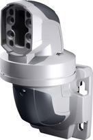 Rittal CP 60 Horizontal outlet - Montagescharniere - Wand montierbar - RAL 7035, RAL 7024 (6206.740)