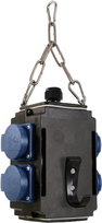Bachmann POWERCUBE - Stromverteilungseinheit - Wechselstrom 230 V - 11 kW - Ausgangsanschlüsse: 4 (4 x Spannung) (349.300)