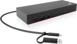 Lenovo ThinkPad Hybrid USB-C with USB-A Dock - Dockingstation - USB-C - 2 x HDMI, 2 x DP - GigE - 135 Watt - Italien