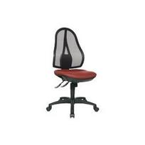 Topstar office chair Open Point SY, OP200G27 red fabric, black frame
