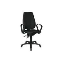 Topstar Body Balance 450 office chair, BAK450BT20 black fabric, black frame