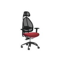 Topstar office chair Open Art 2010, OPA0TBB20 red fabric, black frame