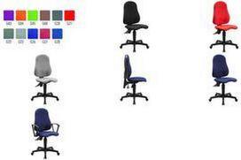 TOPSTAR Bürostuhl Ortho Point PO90G21 Stoff rot Gestell schwarz (PO90G21)