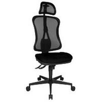 Topstar Head Point SY office chair, HE200 G20X black fabric, black frame