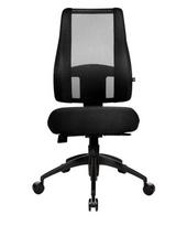 Topstar office chair Lady Sitness Deluxe, LT20B0 W500 black fabric, black frame