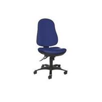 Topstar Trend SY 10 office chair, 9020G26 blue fabric, black frame