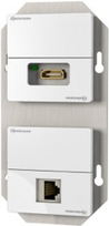 Kindermann Konnect design click HDMI Transmitter - Erweiterung für Video/Audio - Sender - HDBaseT - bis zu 70 m