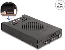 Delock 3.5 Wechselrahmen für 2x M.2 NVMe SSD mit OcuLink SFF-8612 Anschluss (47070)