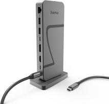 Hama USB4-Docking-Station Connect2Office Speed, USB-C, PD, 40Gbit/s, 10 Ports (00200200)