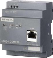 Siemens LOGO! CSM12/24 - Grau - 0,1Gbit/s - Verkabelt - 10/100Base-T(X) - 12 - 24 V - 190 g (6GK7177-1MA20-0AA0)