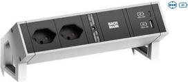 Bachmann Desk 2 - Indoor - 2 AC-Ausgänge - 1 Stück(e)