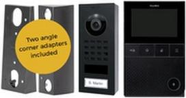 Doorbird D11 Business-Set, 10,2 cm (4"), IPS, 800 x 480 Pixel, 1080p, ultraweit, 200°