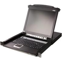 ATEN CL5708MW Tastatur/Video/Maus (KVM)-Switch Rack-Einbau Schwarz (CL5708MW D)