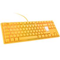 DuckyChannel Ducky One 3 TKL - Tastatur - Hintergrundbeleuchtung - USB - QWERTZ - Deutsch - Tastenschalter: CHERRY MX Blue - Yellow Ducky (DKON2187ST-CDEPDYDYYYC1)
