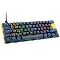 Ducky One 3 Daybreak Mini Tastatur Gaming USB Deutsch Schwarz - Blau - Grün (DKON2161ST-PDEPDDBBHHC1)