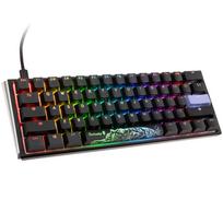 DuckyChannel Ducky One 3 Mini - Tastatur - Hintergrundbeleuchtung - USB-C - Tastenschalter: CHERRY MX Silent Red - Classic Black (DKON2161ST-SUSPDCLAWSC1)