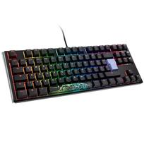 DuckyChannel Ducky One 3 TKL - Tastatur - RGB - Hintergrundbeleuchtung - USB - QWERTZ - Deutsch - Tastenschalter: CHERRY MX - Classic Black (DKON2187ST-WDEPDCLAWSC1)