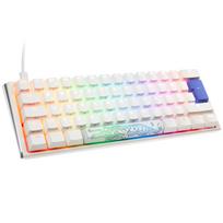 Ducky One 3 Classic Pure White Mini Gaming Tastatur, RGB LED - MX-Blue (DKON2161ST-CDEPDPWWWSC1)