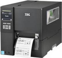 TSC MH261T, 8 Punkte/mm (203dpi), Disp., RTC, USB, USB-Host, RS232, LPT, Ethernet Etikettendrucker, Thermotransfer, Auflösung: 8 Punkte/mm (203dpi), Medienbreite (max): 172,7mm, Druckbreite (max.): 168mm, Rollendurchmesser (max.): 203mm, Geschwindigkeit (max.): 305mm/Sek., USB, USB-Host, RS232, Parallel, Ethernet, Micro SD-Slot, RAM: 256MB, Flash: 512MB, Display (Touchscreen), Real Time Clock, Black Mark Sensor, Gap Sensor, inkl.: Kabel (USB), Netzteil, Netzkabel (EU), QSG (MH261T-A001-0302)