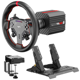 PXN VD6 Direct Drive Racing Bundle – 6Nm Wheel Base, W AS Lenkrad & 3-Pedal-Set (PXN-VD6BUNDLE)