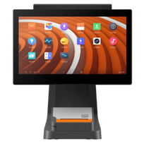 SUNMI D2s PLUS, 39,6cm (15,6''), Projected Capacitive, Full HD, USB, BT, Ethernet, WLAN, Android Kassensystem, Bildschirmdiagonale: 39,6 cm (15,6''), Touchscreen, Projected Capacitive, Auflösung: 1920x1080 Pixel, integrierter Bondrucker, (80 mm), USB (5x), Bluetooth, Ethernet, WLAN (802.11ac), Kassenladenanschluss, Audio, Micro SD-Slot, ARM Octa core, 2,0 GHz, RAM: 2GB, Flash: 16GB, Android, inkl.: Netzteil, Netzkabel (EU) (P01214110)