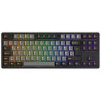 AKKO Black & Gold 5087S Gaming Tastatur, RGB – Akko V3 Cream Yellow Pro Switches, ISO DE, schwarz & gold