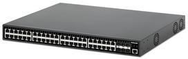Intellinet - Switch - L2+ - managed - 48 x 10/100/1000 (PoE+) + 6 x 10 Gigabit SFP+ (Uplink) - an Rack montierbar - PoE+ (450 W) (561969)