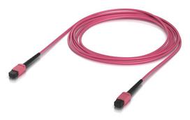 Ubiquiti Indoor OM4 multi-mode fiber B UPC connectors designed for 100G applications. 3m, 10 pack (UACC-OFC-MA-MPMP-3M-10)