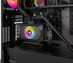 CORSAIR iCUE Link XG3 RGB - Hybridwasserkühler - Nickelbeschichtete Kupferbasis - Schwarz (CX-9025002-WW)