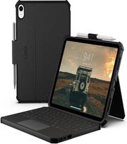 UAG Urban Armor Gear Rugged USB-C Keyboard Case mit Trackpad | Apple iPad 11“ (2025) / iPad 10,9“ (2022) / iPad Air 11 (2025 & 2024) | schwarz | bulk | 1K4006B14040 (1K4006B14040)