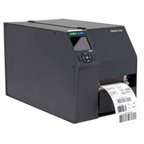 Printronix T83X6, 12 Punkte/mm (300dpi), Heavy Duty Cutter, USB, RS232, Ethernet Etikettendrucker, Thermotransfer, Auflösung: 12 Punkte/mm (300dpi), Medienbreite (max): 172,7mm, Druckbreite (max.): 168mm, Rollendurchmesser (max.): 203mm, Geschwindigkeit (max.): 305mm/Sek., USB (2.0), RS232, Ethernet, RAM: 512MB, Flash: 128MB, Heavy Duty Cutter, Black Mark Sensor, Gap Sensor, inkl.: Netzteil (intern), Netzkabel (EU) (T83X6-2105-0)