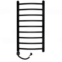 Elektrinis rankšluosčių džiovintuvas WOBBEE BRYMBO BLACK 50x90cm, kairinis W-BRYM-5090BM+NEX300SCBM-L