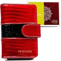Elegantiška moteriška piniginė kortelėms ir monetoms su RFID - Peterson