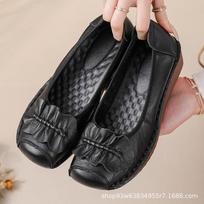Moteriški laisvalaikio odiniai loafers Batai Patogūs neslystantys vaikščiojimo batai moterims Verslo darbui Mocasin Flats Lengvi minkšti baleto batai 35