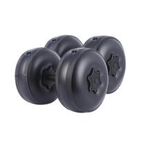 Adjustable 8-10kg Water-Filled Dumbbell: Portable, Smash-Resistant for Home and Travel Fitness