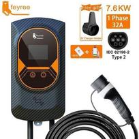Station de charge 32A chargeur de voiture électrique EVSE Wallbox 7.6/11/22KW câble de type 2 IEC62196 contrôle APP.Bazarland30