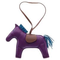 HERMES Rodeo GM Kuprinės pakabukas Violetinis Naudotas ac9d4fca675bab<wbr/>d73ec4fdc973ac<wbr/>9feb Unisex Marškinėliai XL