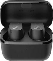 "Sennheiser CX True Wireless Earbuds" - "In-Auric.BT" ausinės muzikai ir skambučiams, pasyvus triukšmo slopinimas, reguliuojamas jutiklinis valdymas, gilūs bosai, IPX4, 27 valandų baterija, juodos spalvos, mažos