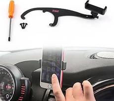 AreyourshopUnion Jack išmaniojo telefono laikiklis, skirtas "Mini Cooper" R55, R56, R57