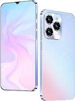 Atrakinkite telefoną, 6,3 colio ekranas, 2GB RAM + 16GB ROM/TF 128GB, 2MP + 8MP dviguba kamera, palaiko 4G LTE FDD TDD, dvi SIM kortelės, tinka pradedantiesiems (baltai mėlyna, 6,3)