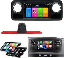 Automobilinis radijas GPS navigacija Carplay/Android navigacija Automobilinis radijas su 9 colių ekranu, skirtas Mercedes-Benz Sprinter 3.5-T 3-T 4-T 5-T 5-T Box Tourer B907 B909 B910 311 511 (su atitinkama stabdžių žibintų kamera)