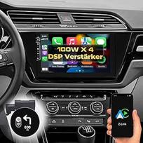DYNAVIN Android automobilinis radijas su navigacija, suderinamas su VW Touran nuo 2015 m.; 10,1 colio OEM radijas su belaidžiu "Carplay" ir "Android Car", "Head-up" ekranu, DAB+: D9-40 Premium Flex